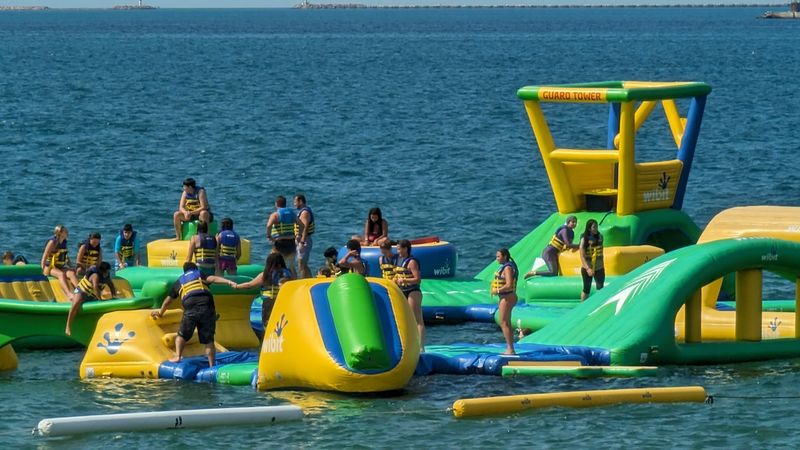 The Floating Obstacle Course Is Unlike Anything You Have Tried Before