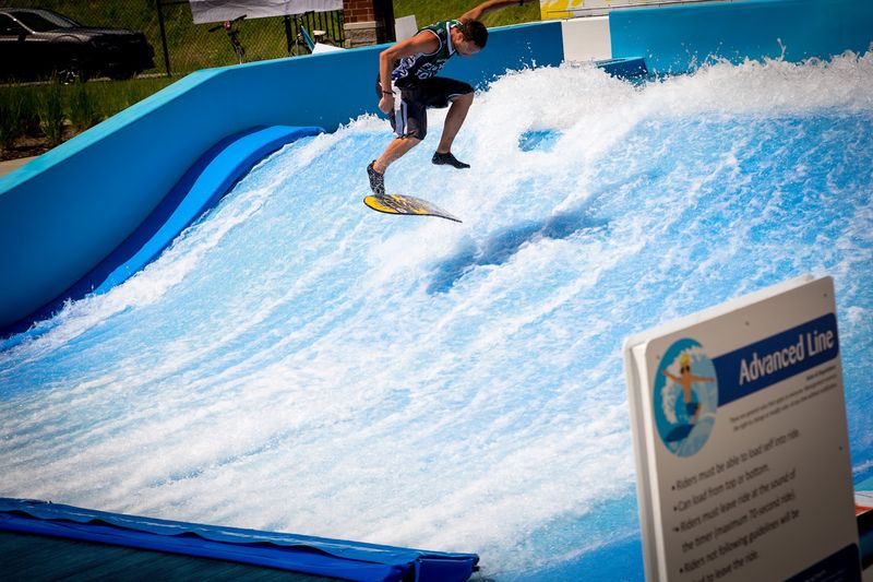 The FlowRider Experience Brings Surfing to the Midwest