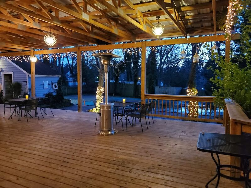 The Front Porch and Outdoor Patio Atmosphere
