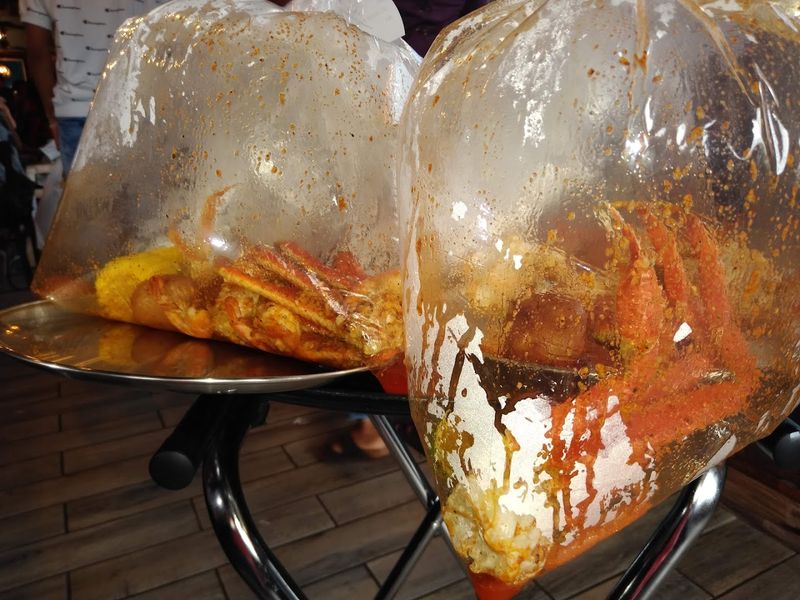 The Giant Seafood Boils Are Built to Impress and Feed a Crowd
