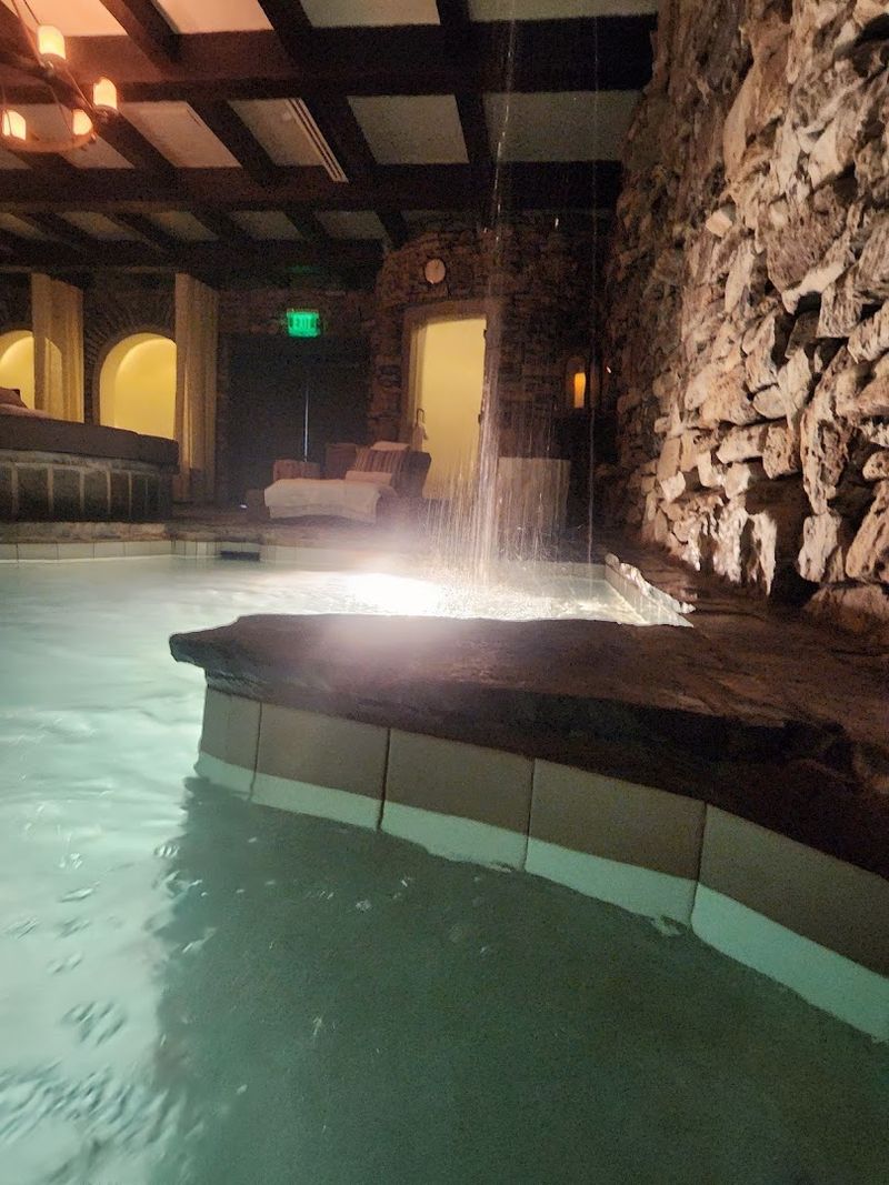 The Grotto Mineral Pool Is the Heart of the Spa The Grotto Mineral Pool Is the Heart of the Spa