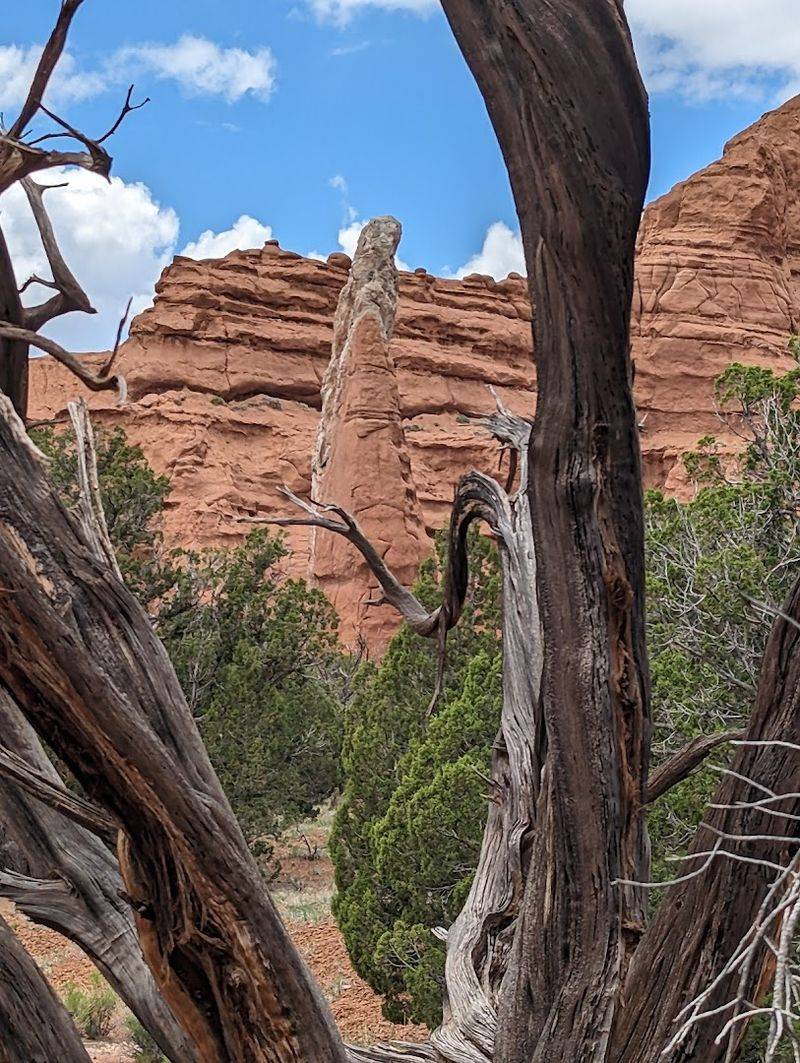 The Hat Shop and Its Stacked Stone Formations