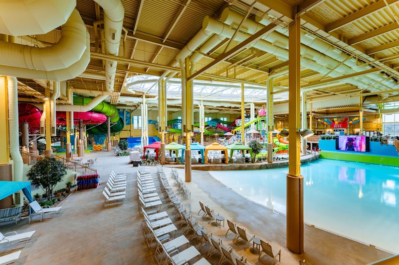 The Indoor Waterpark Is the Heart of the Resort