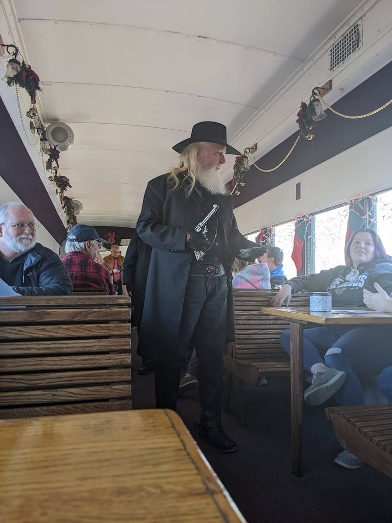 The Jesse James Train Robbery Show The Jesse James Train Robbery Show