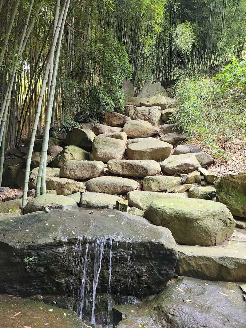 The Kyoto Garden Where Waterfalls and Sculptures Share the Stage