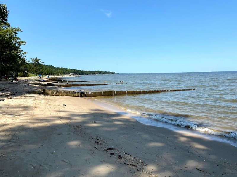 The Main Swimming Beach and Picnic Area
