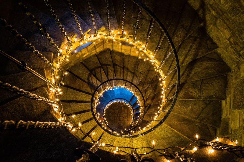 The Octagonal Stair Tower and Spiral Staircase