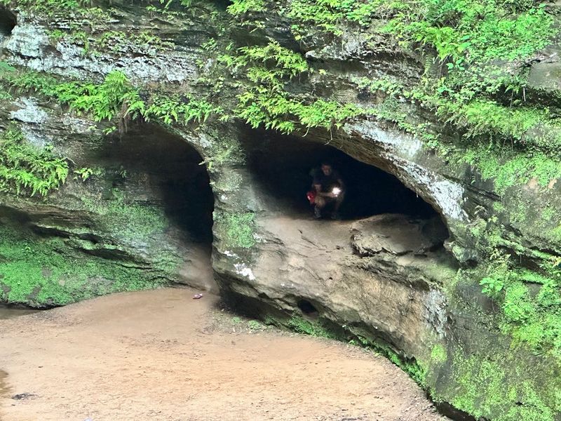 The Old Man of the Cave and His Ghostly Hound