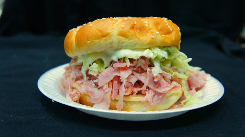 The Original Sugar-Flaked Ham Sandwich