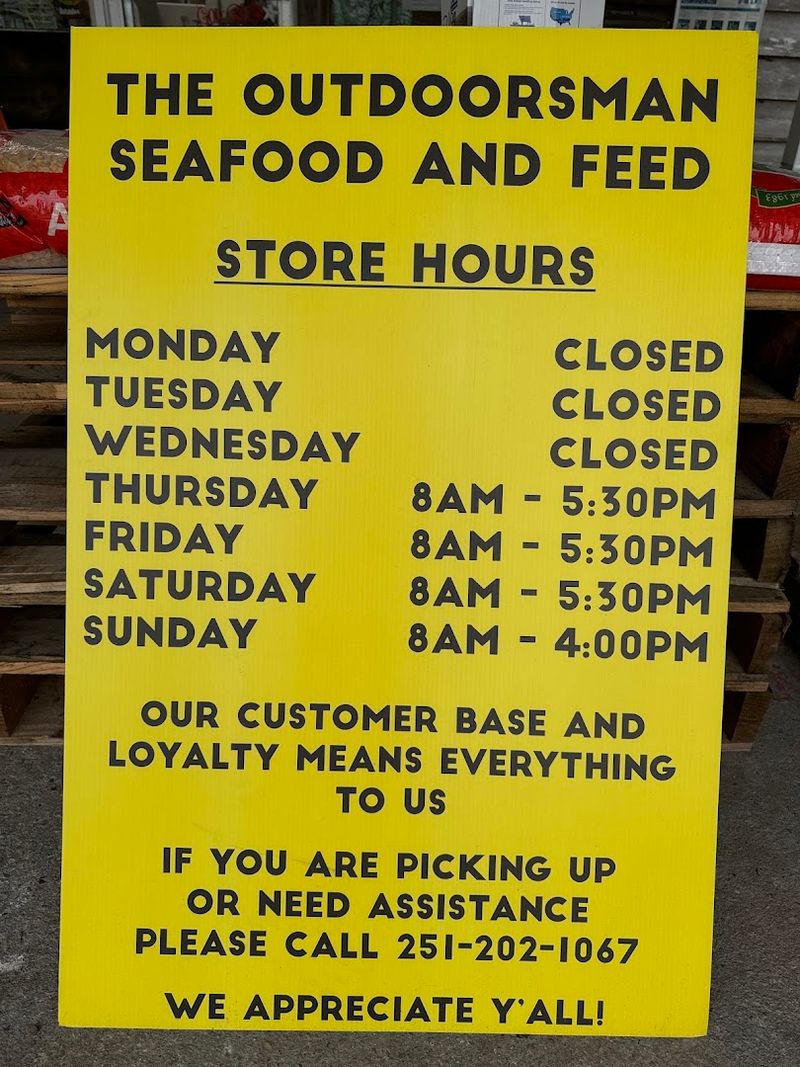 The Outdoorsman Seafood
