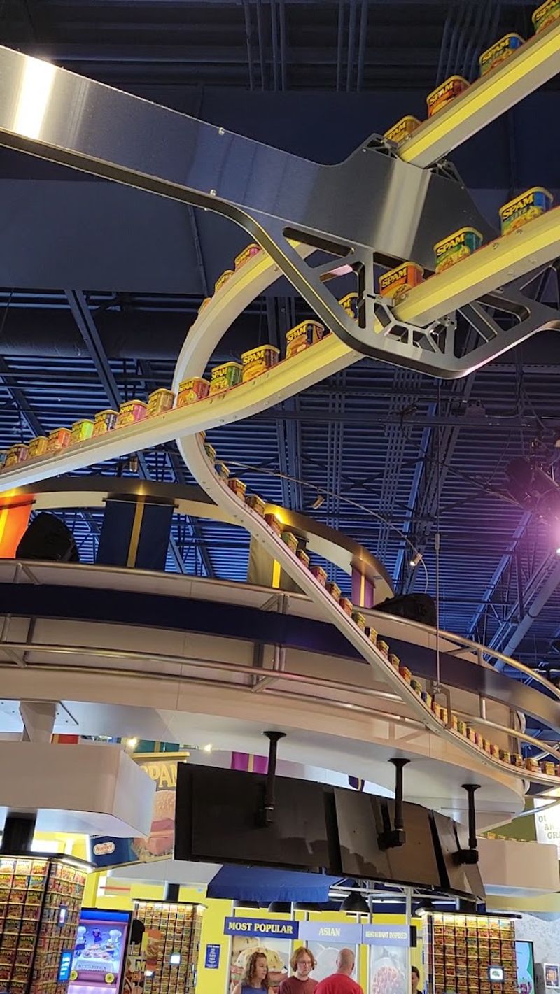 The Overhead SPAM Train That Steals the Show