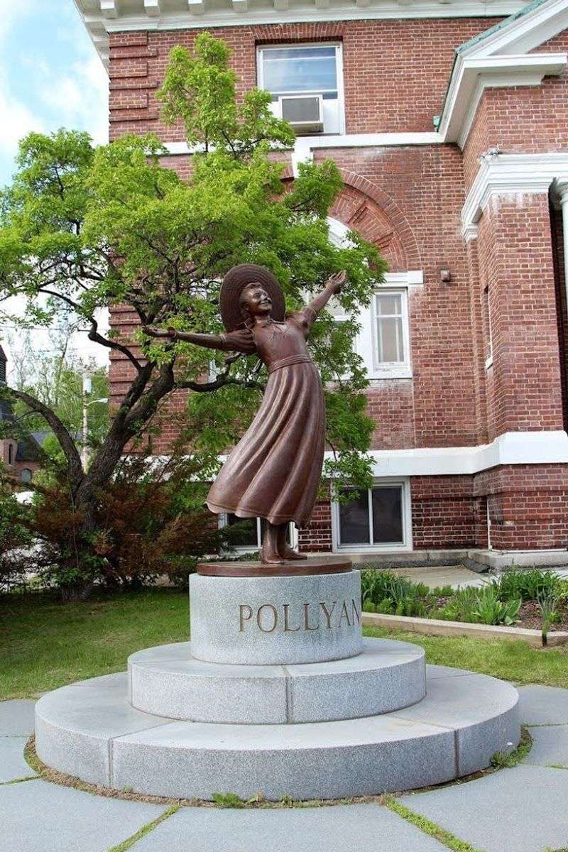 The Pollyanna Glad Statue in Littleton The Pollyanna Glad Statue in Littleton
