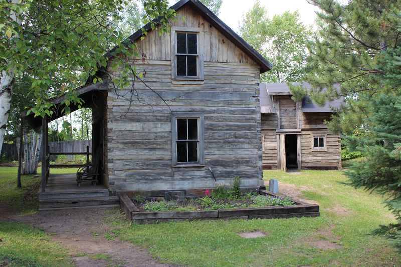 The Recreated Mining Ghost Town at Glen Location