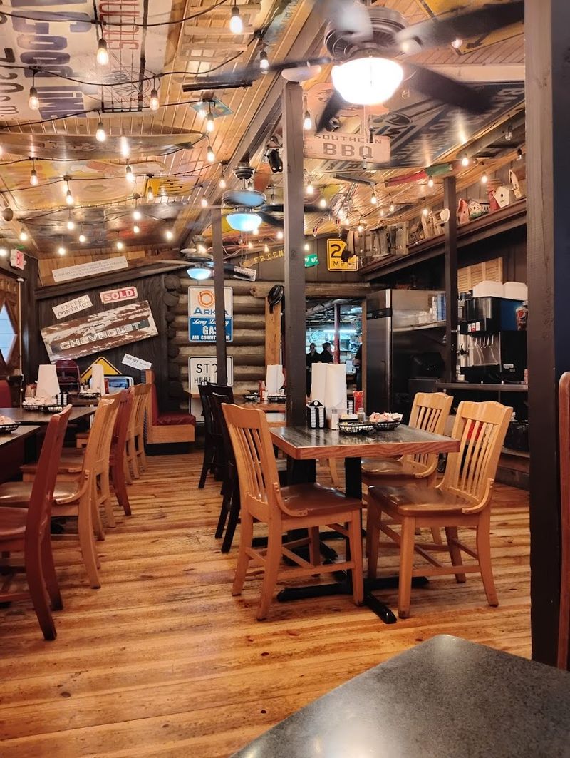 The Rustic Interior Feel Inside Billy Gail's