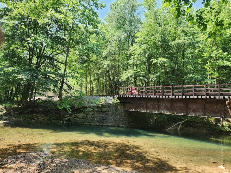The Sandfork Bridge Turnaround and Snack Stop