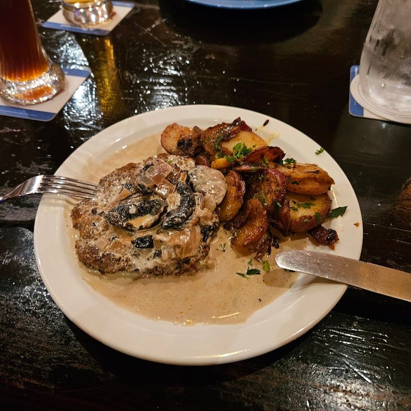 The Schnitzel Is the Star of the Menu