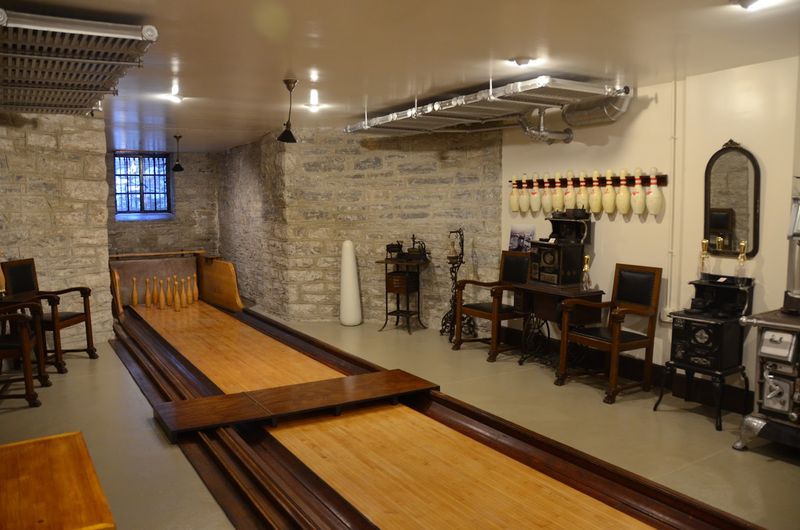 The Secret Bowling Alley in the Basement The Secret Bowling Alley in the Basement