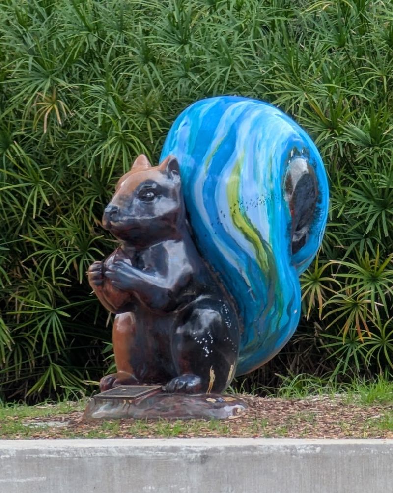 The Seguin Squirrel Trail and the Art You Find Between Stops