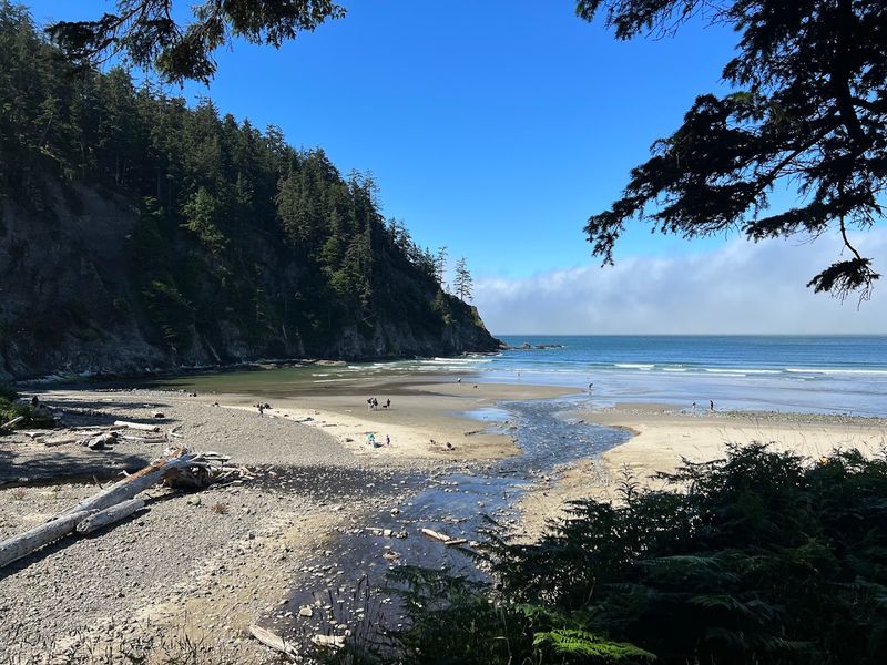 The Side Path Down to Short Sands Beach