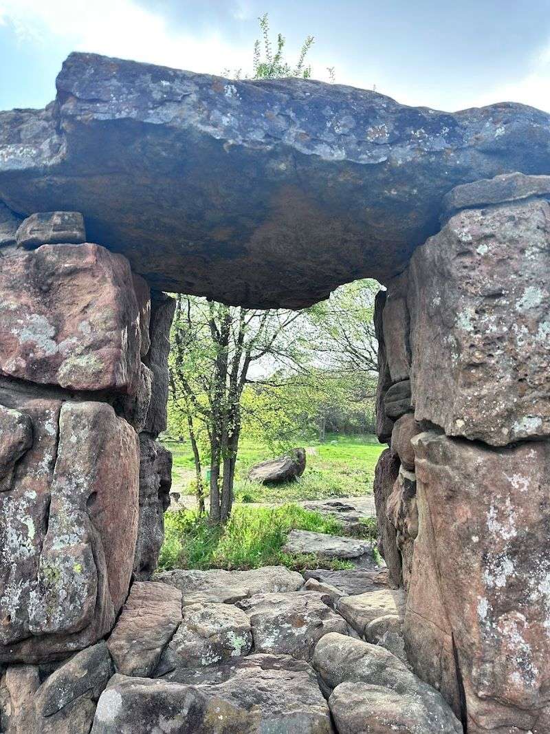 The Stone Entrance That Signals Something Special