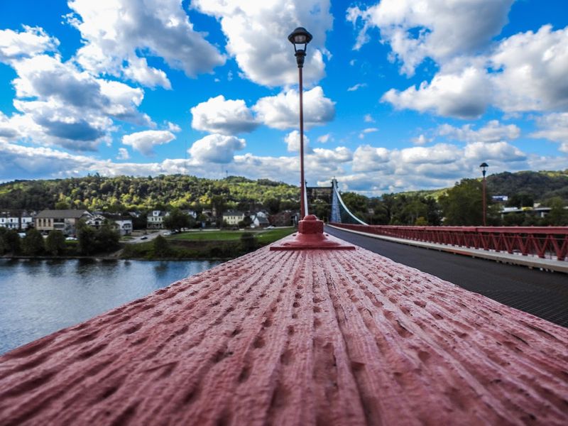 The Stunning Views Of The Ohio River And Wheeling Island