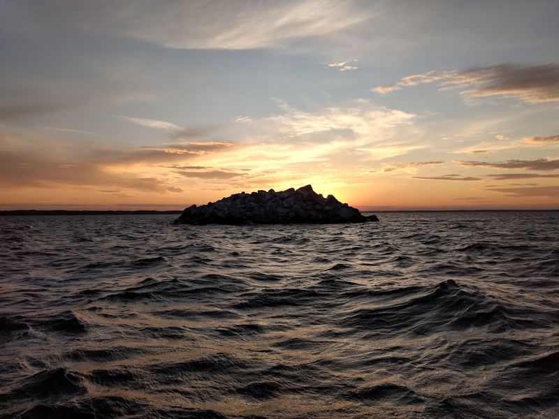 The Sunken Island Near Mille Lacs