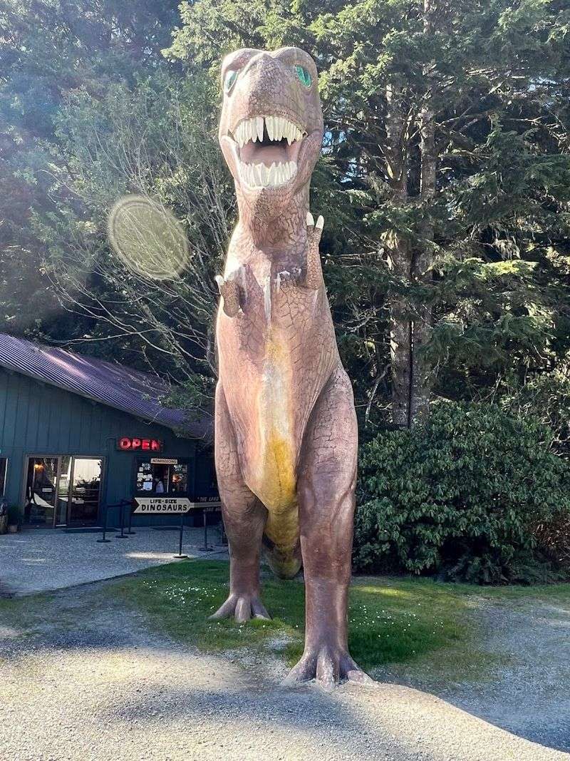 The T-Rex That Stops Traffic on Highway 101