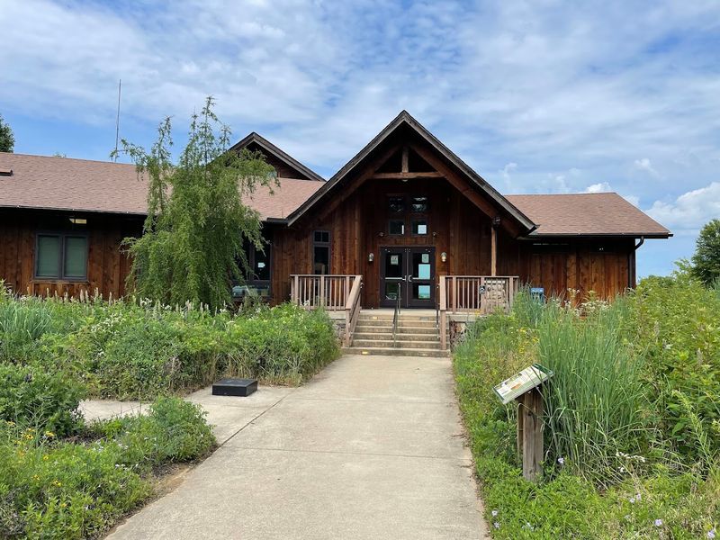 The Visitor Center Exhibits and Fossil Displays