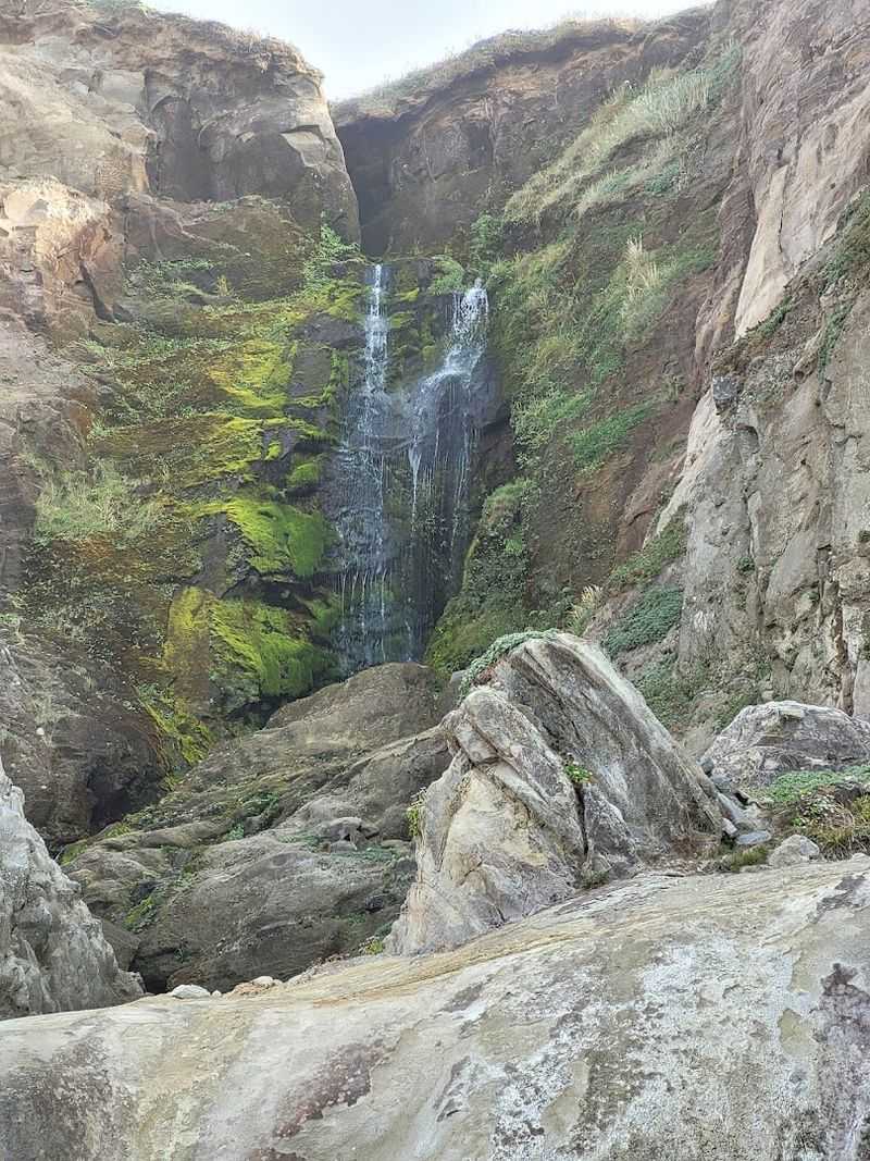 The Waterfall That Drops Straight Onto the Beach The Waterfall That Drops Straight Onto the Beach