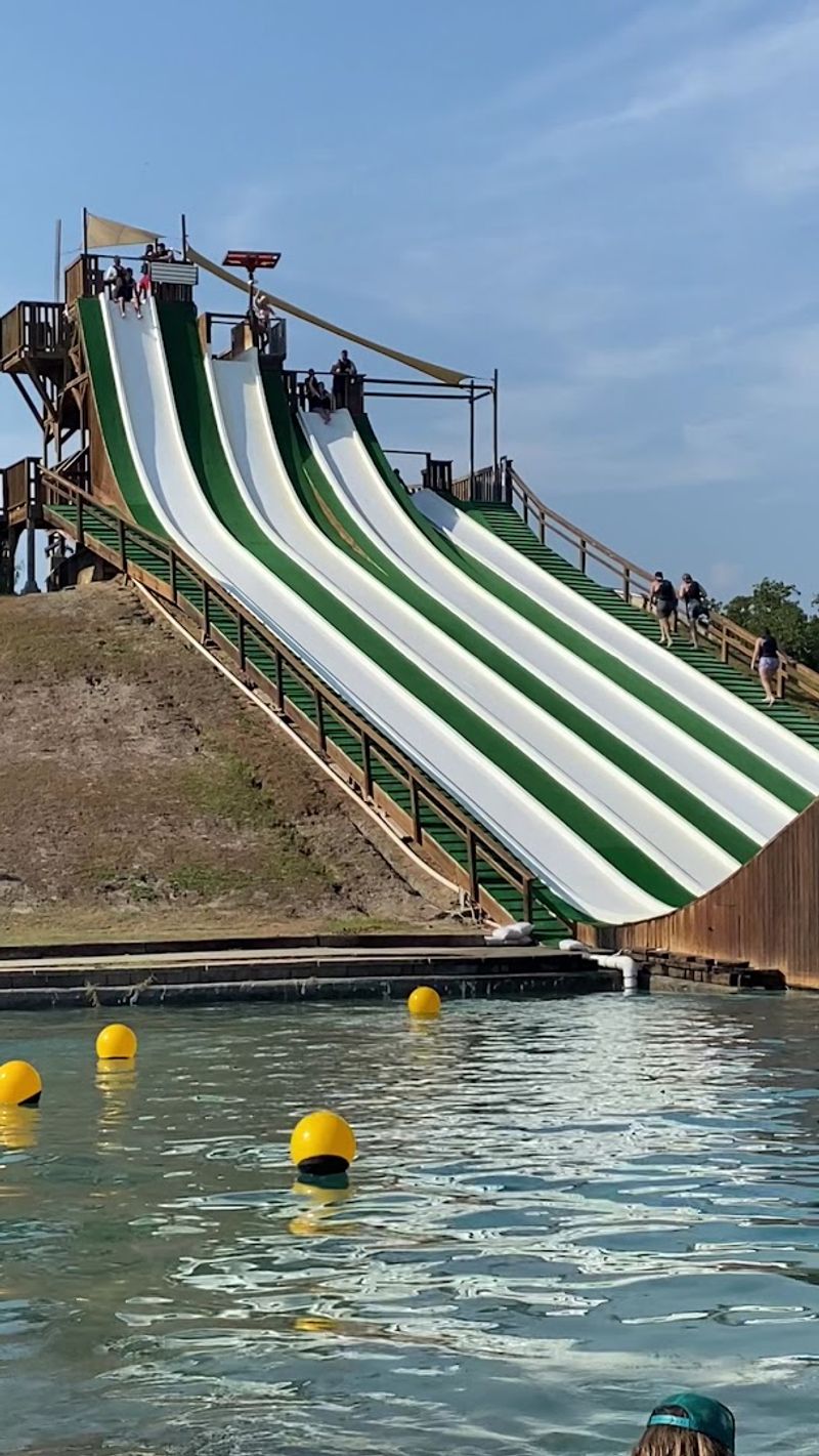 The Wedge Mega Waterslide, 70 Feet of Pure Adrenaline