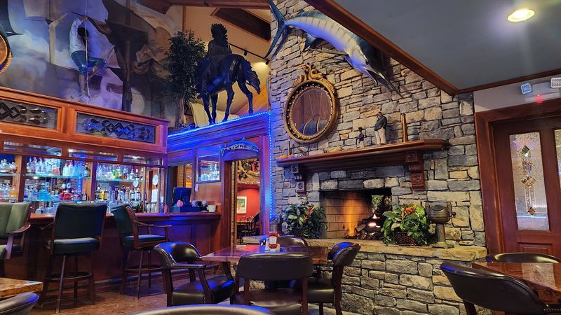 The Western Atmosphere and Stone Fireplace That Set the Mood The Western Atmosphere and Stone Fireplace That Set the Mood