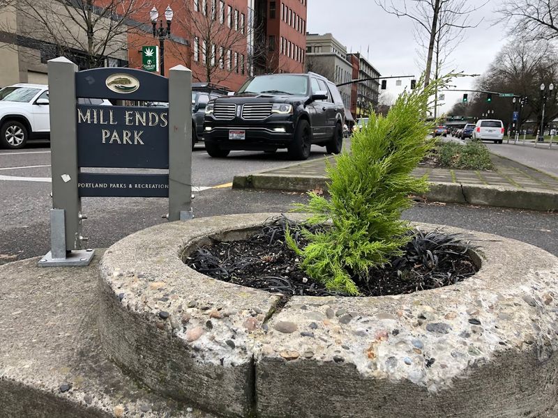 The World's Smallest Park, Portland, Oregon