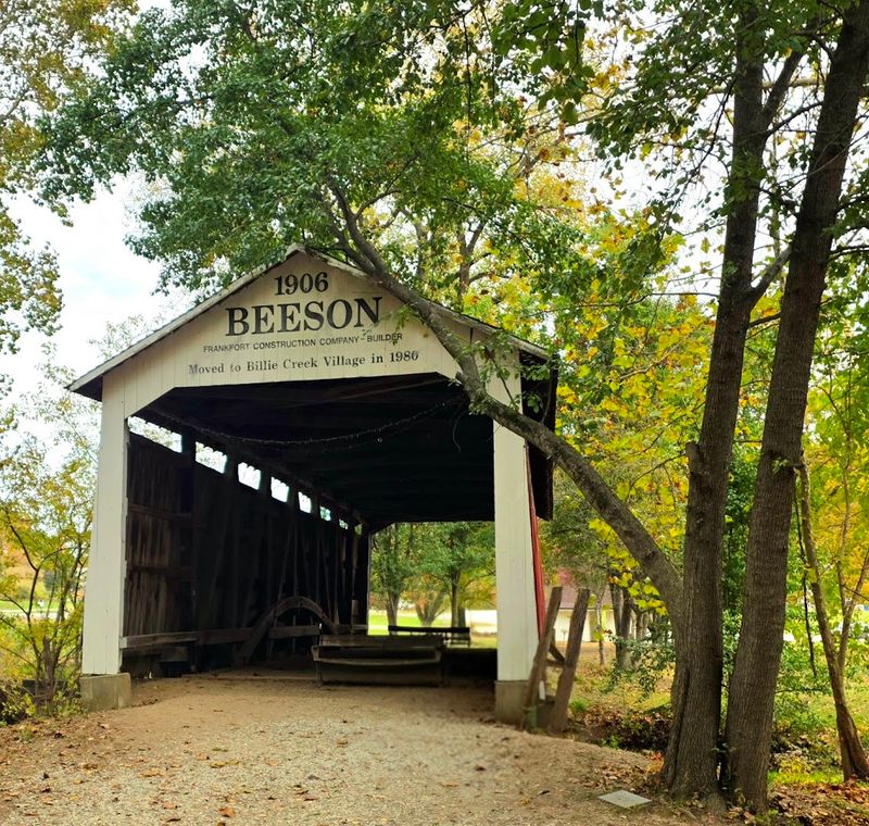 Three Covered Bridges in One Village