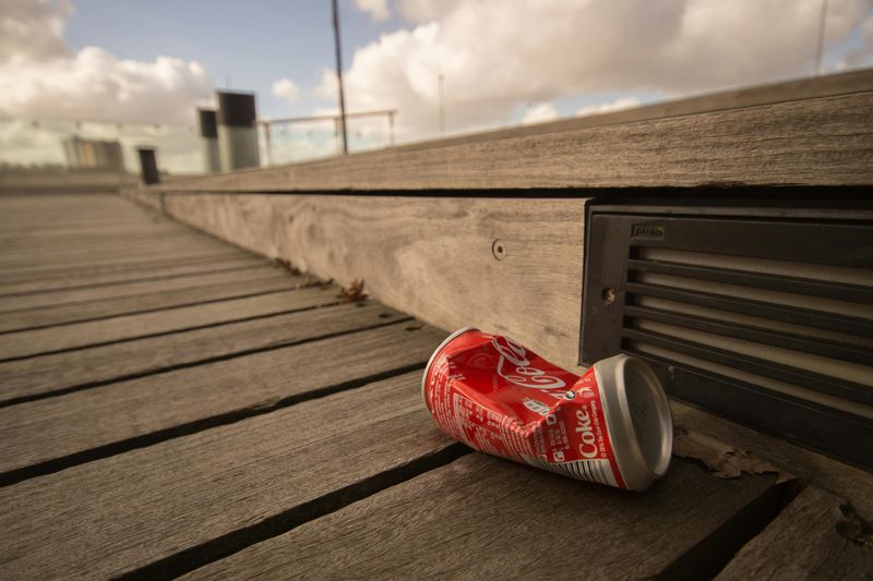Trash And Micro-Litter Accumulate