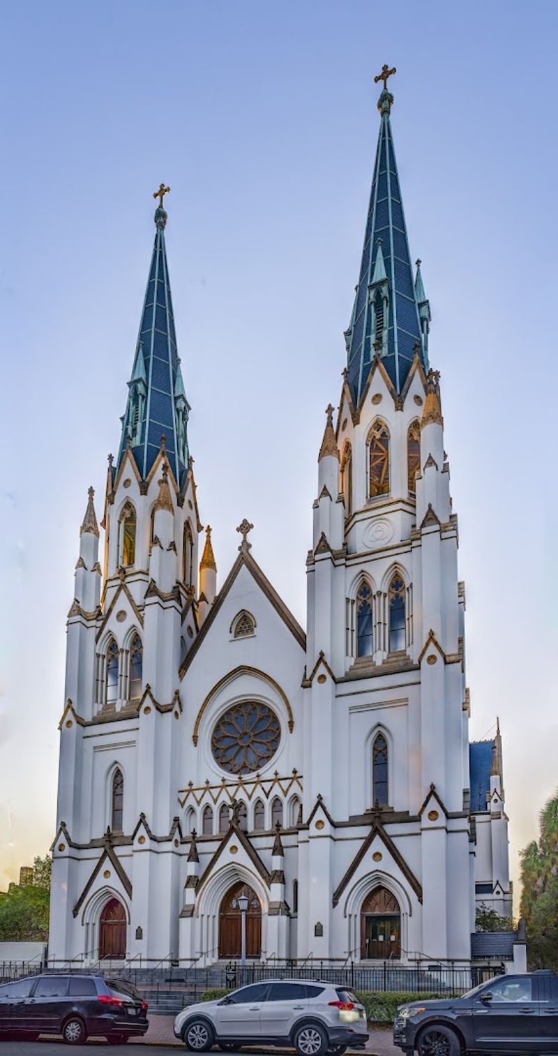 Twin Spires That Pierce the Savannah Sky