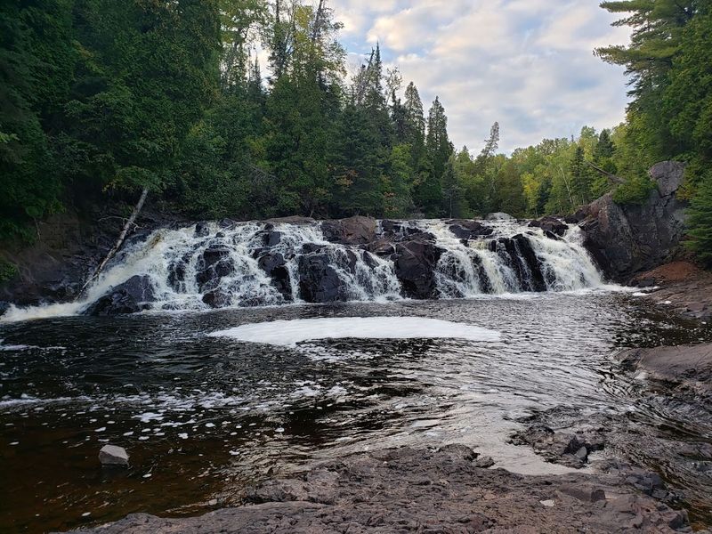 Two Step Falls in Tettegouche State Park, Minnesota Two Step Falls in Tettegouche State Park, Minnesota