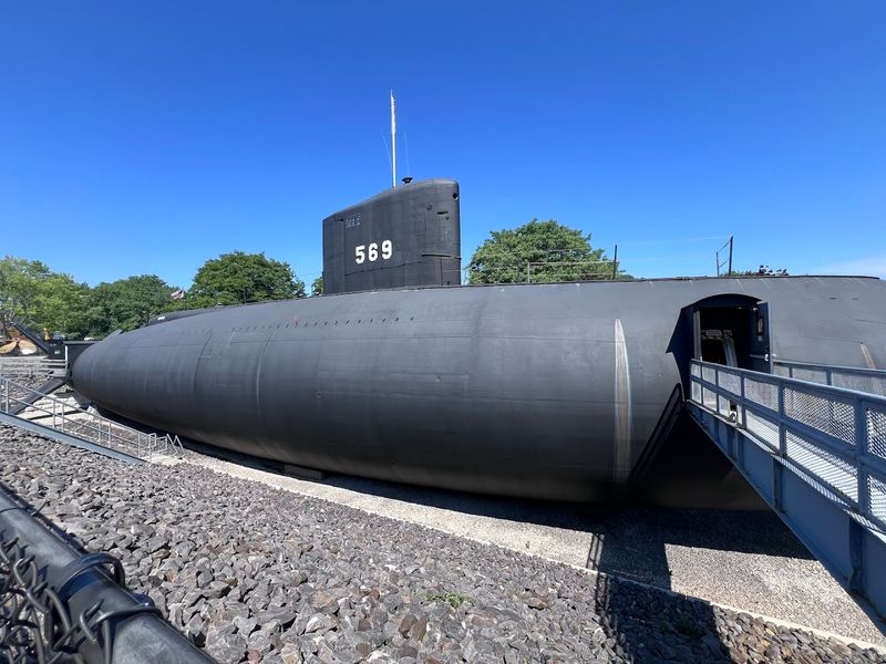 USS Albacore Submarine at Albacore Park USS Albacore Submarine at Albacore Park