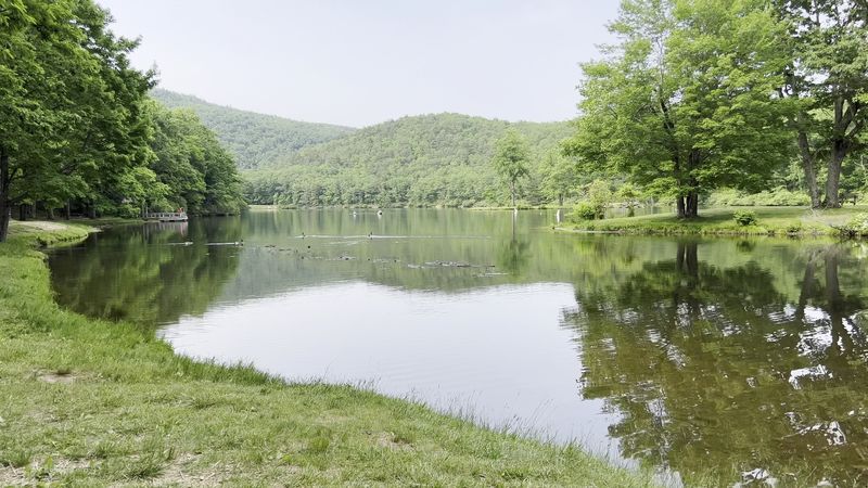 Upper Sherando Lake, the Angler's Private Paradise