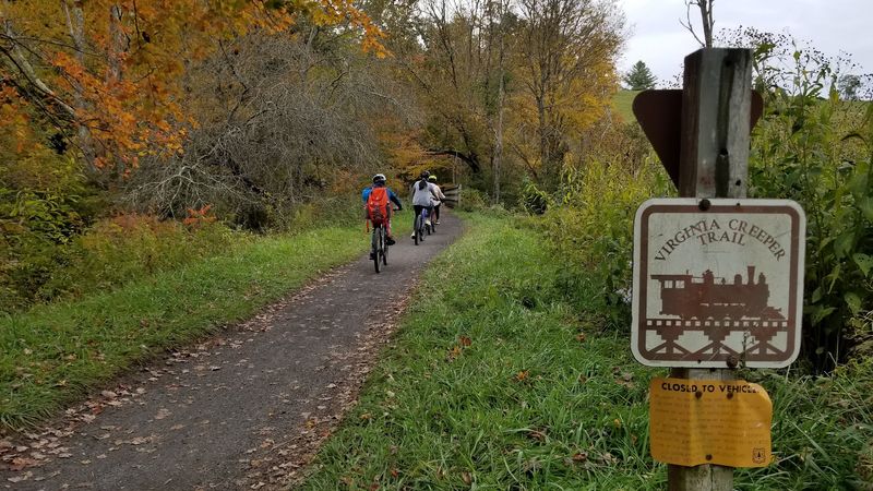 Virginia Creeper National Recreation Trail, Southwest Virginia