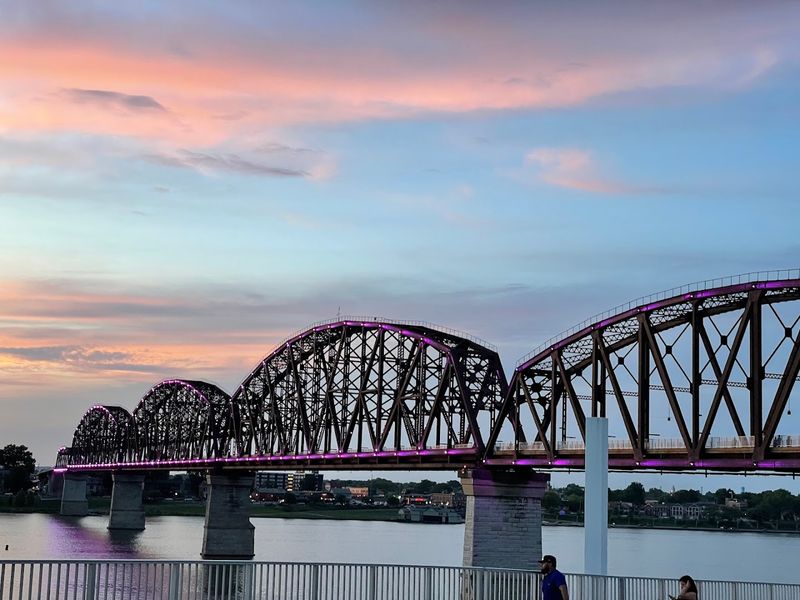 Walk or Bike Between Two States on a Half-Mile Span