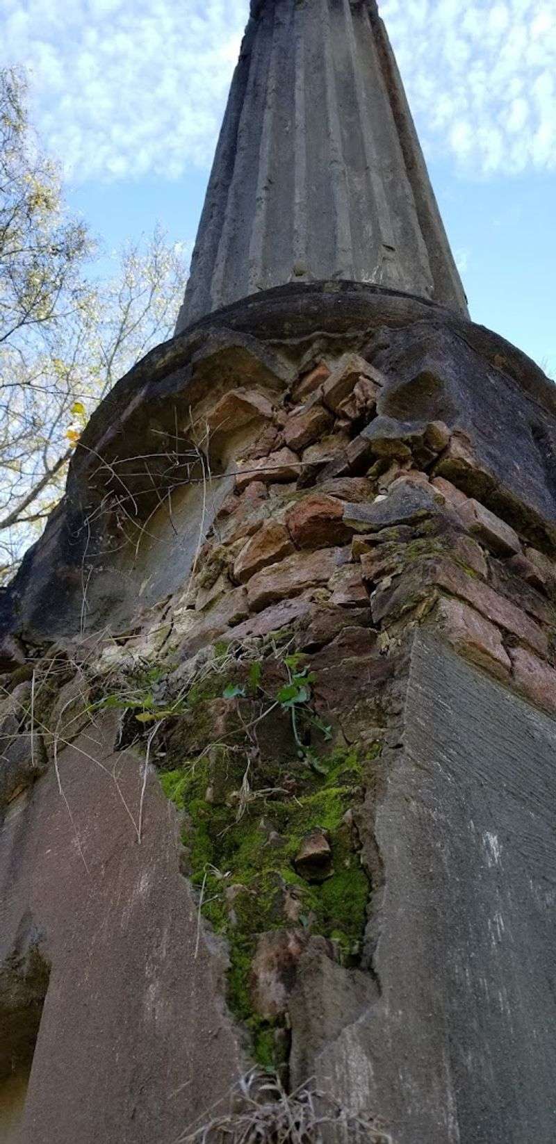 What the Columns Look Like Up Close