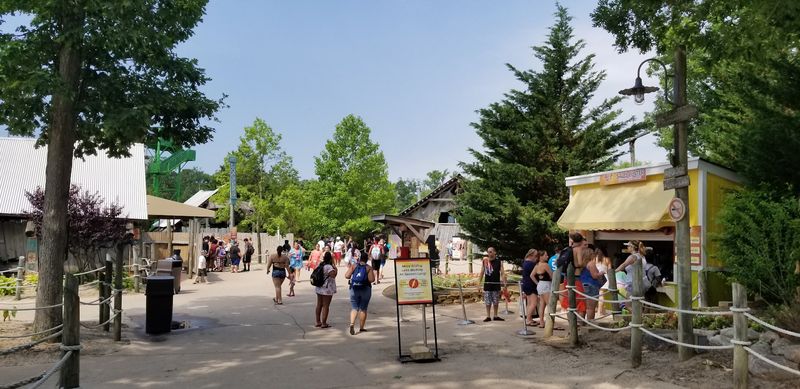 Winding Around The Village Island