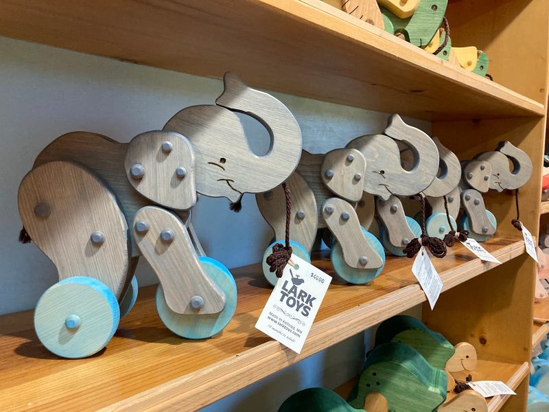 Wooden Toys Made Right on the Premises