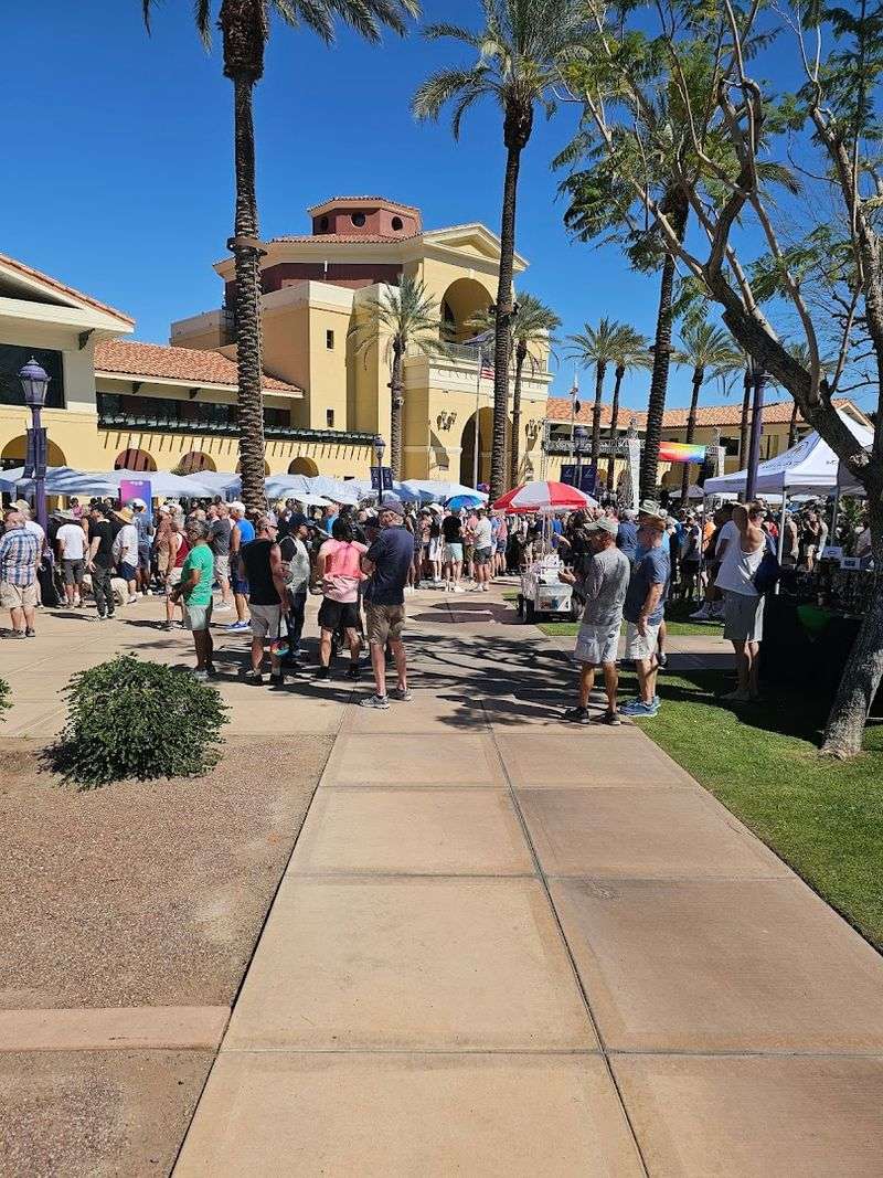The Festival Grounds: Cathedral City Town Square and Festival Lawn