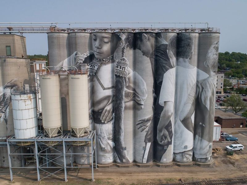 A Celebration of Local Diversity Painted in the Sky