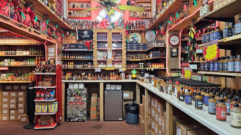 A Hot Sauce Room That Deserves Its Own Zip Code
