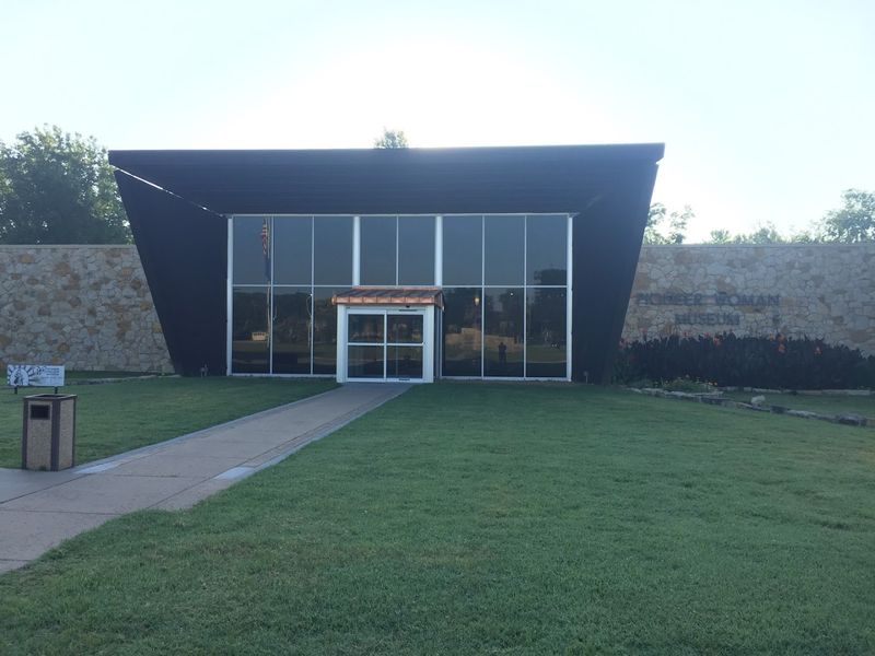 A Museum Entrance Shaped Like a Sunbonnet
