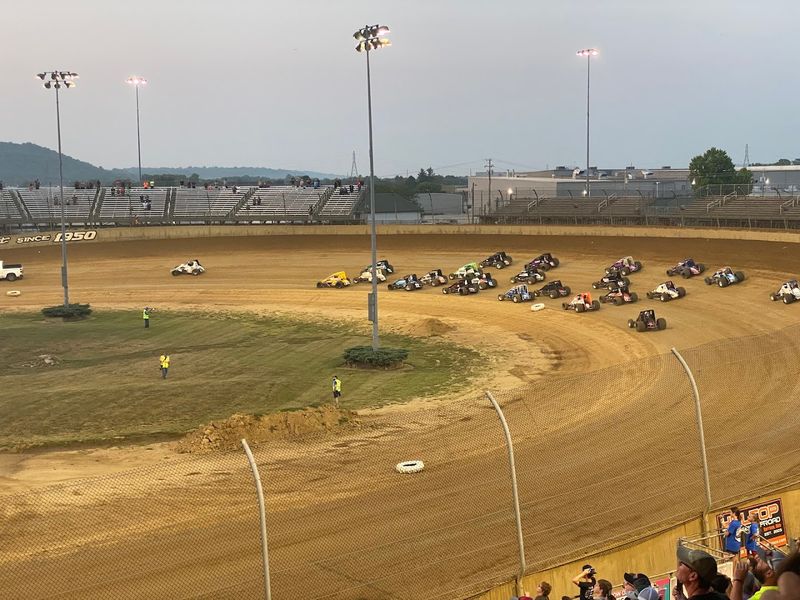 A Premier High-Banked Clay Oval Built for Pure Speed
