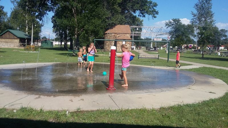 A Splash Pad That Keeps Kids Cool All Summer Long
