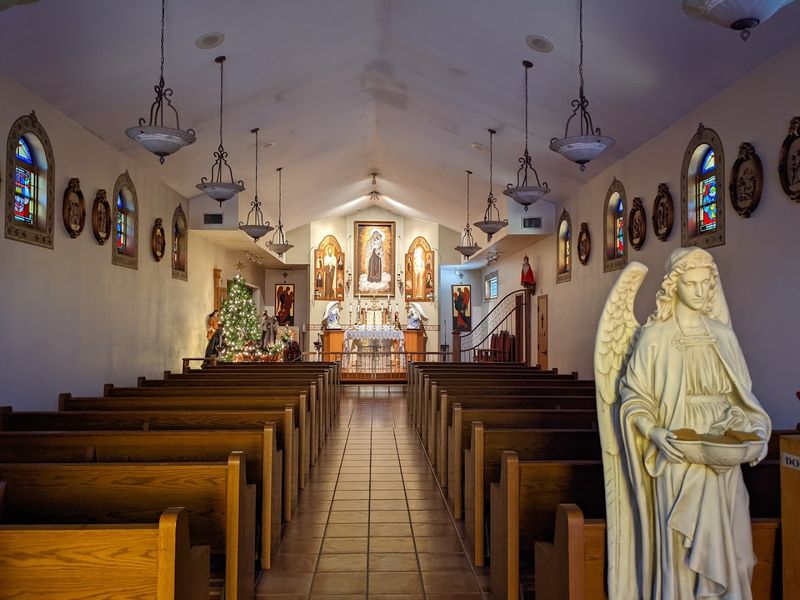 Attending Mass at the Hermitage